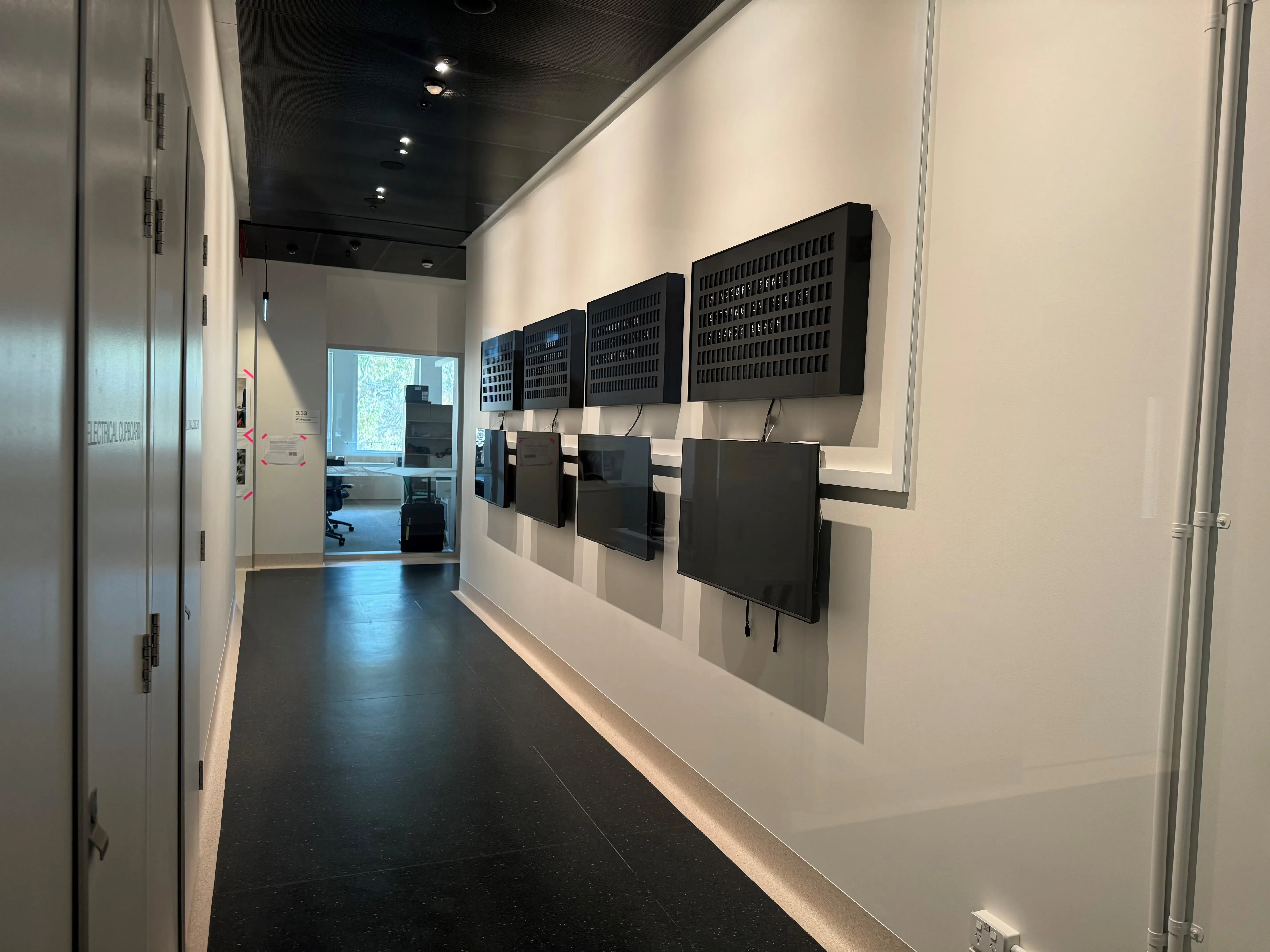 PANIC! installation at Birch, 2024